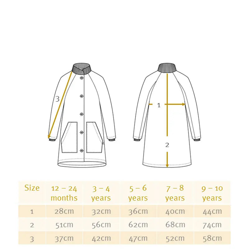 Manteau pour enfants en laine bouillie Disana - Gris - Lilinappy