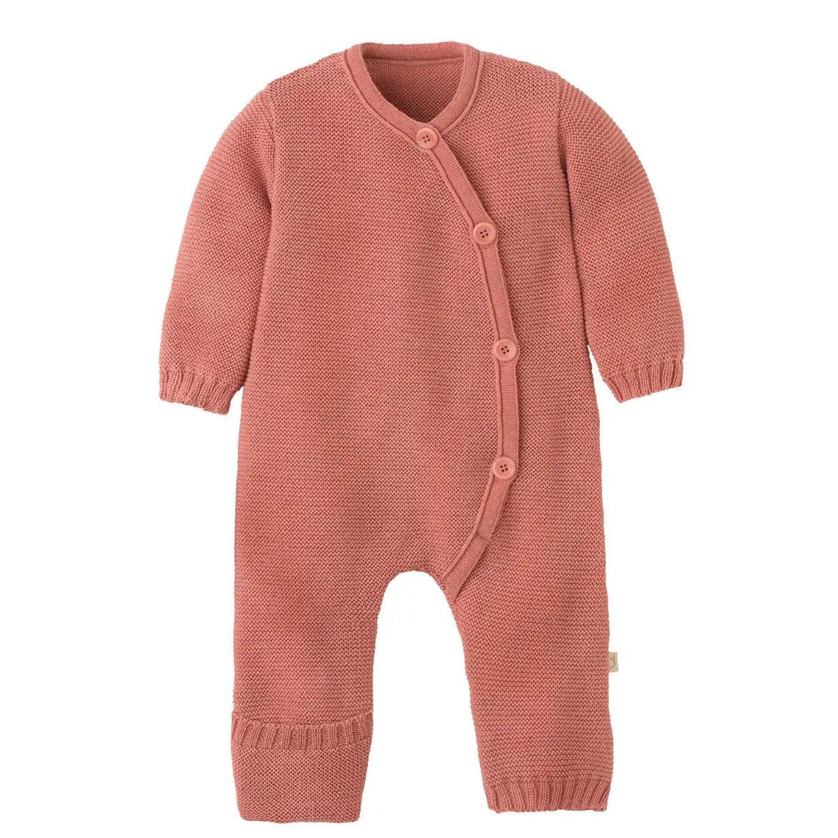 Combinaison en laine tricotée Disana - Soft Pink