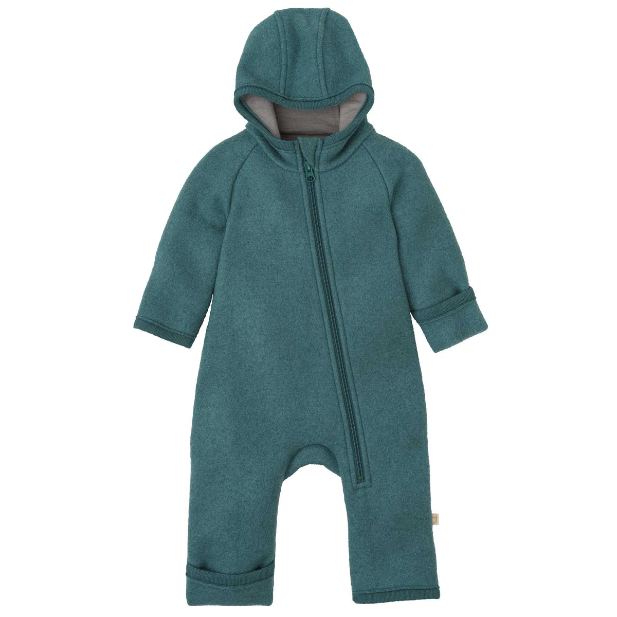 Combinaison bébé zippée en laine bouillie Disana 