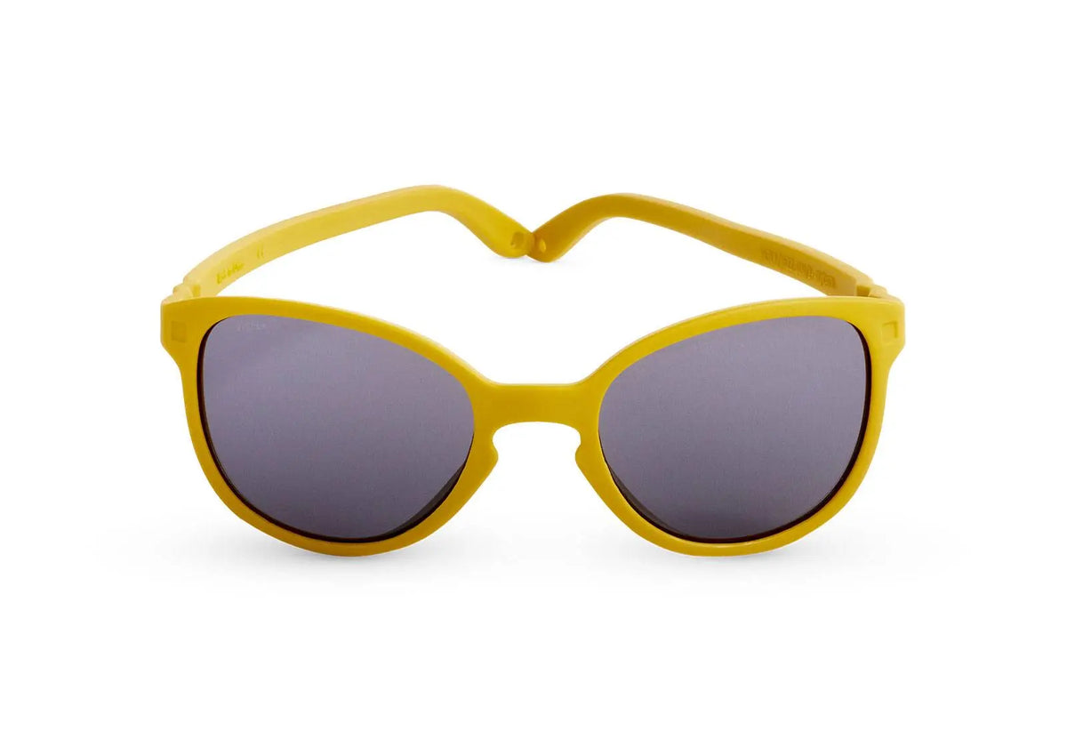 Lunettes de soleil Little Kids pour enfants de 1 à 4 ans Ki ET La, modèle Wazz coloris noir, monture légère et incassable, verres catégorie 3