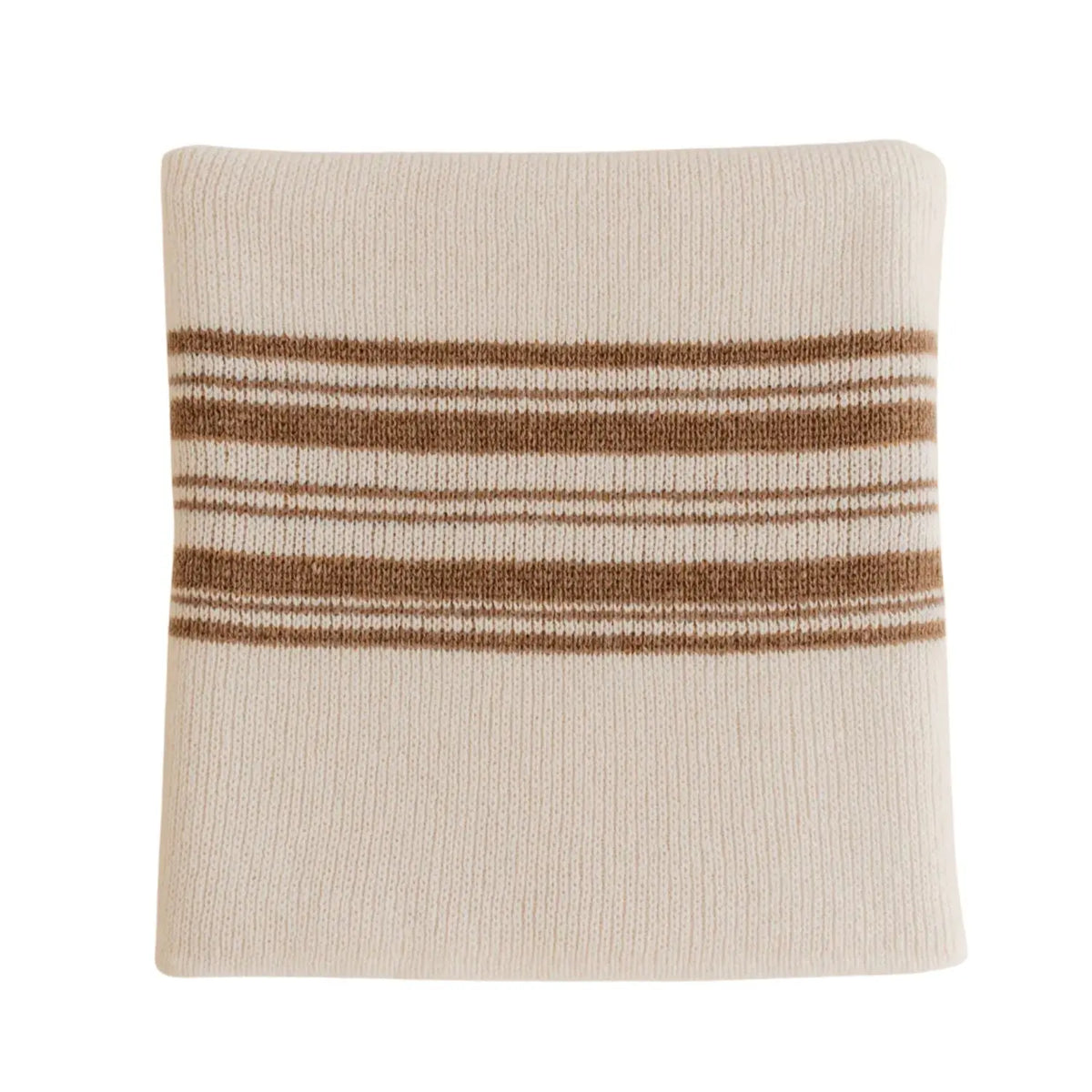Couverture Gilbert en laine mérinos extra-fine HVID – Walnut 