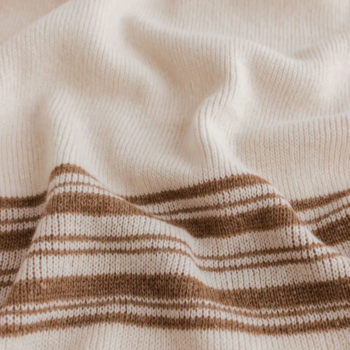 Couverture Gilbert en laine mérinos extra-fine HVID – Walnut 