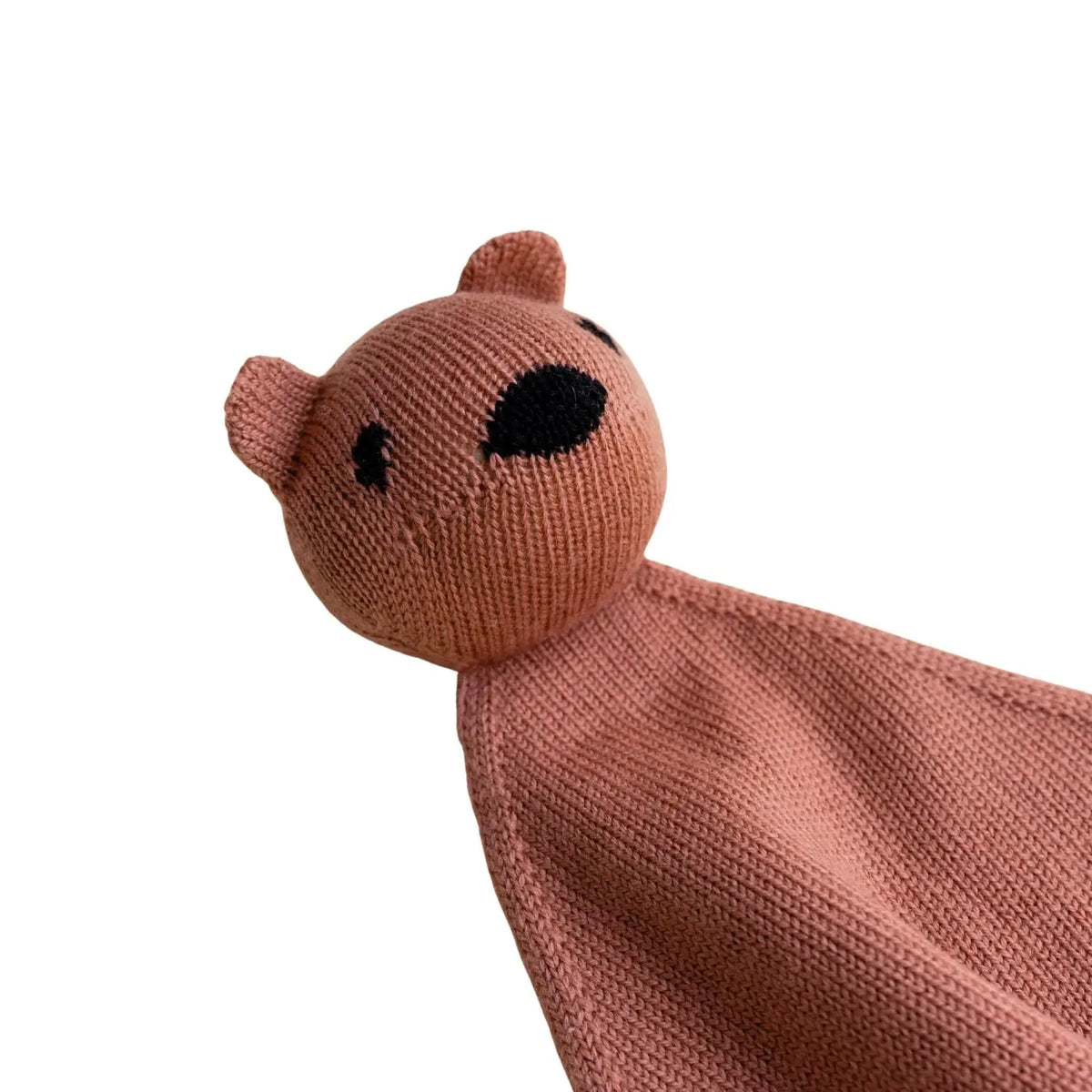 Teddy Tokki en pure laine mérinos HVID - Brique 