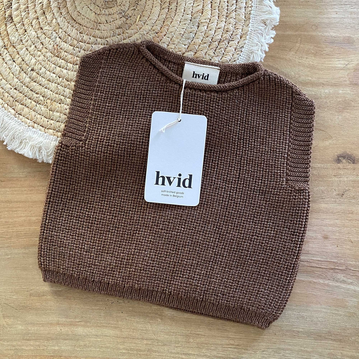 Gilet bébé en laine mérinos Harvey HVID 