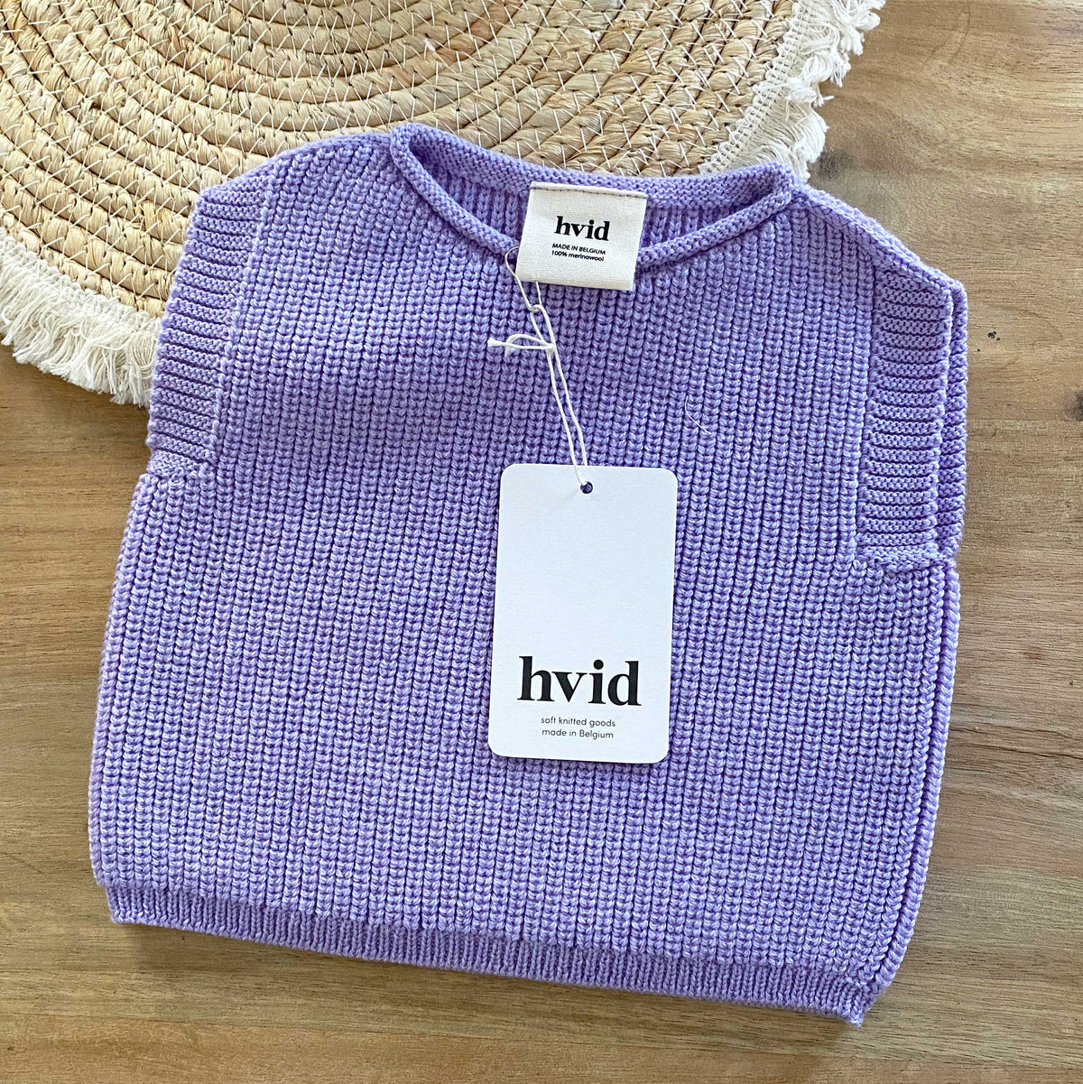 Gilet bébé en laine mérinos Harvey HVID 