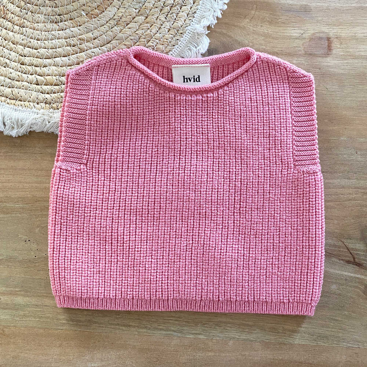 Gilet bébé en laine mérinos Harvey HVID 