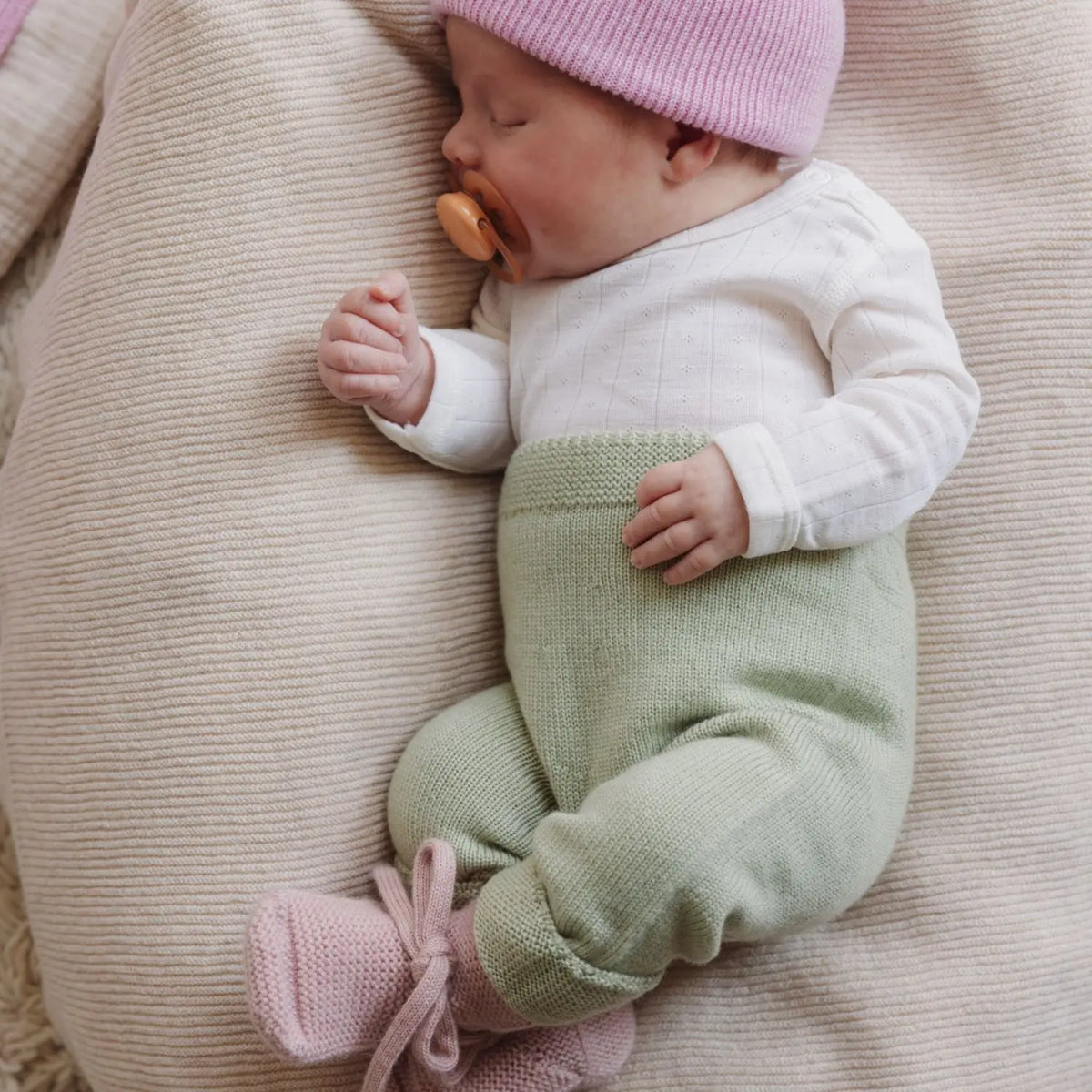 Pantalon bébé en laine mérinos Guido HVID 