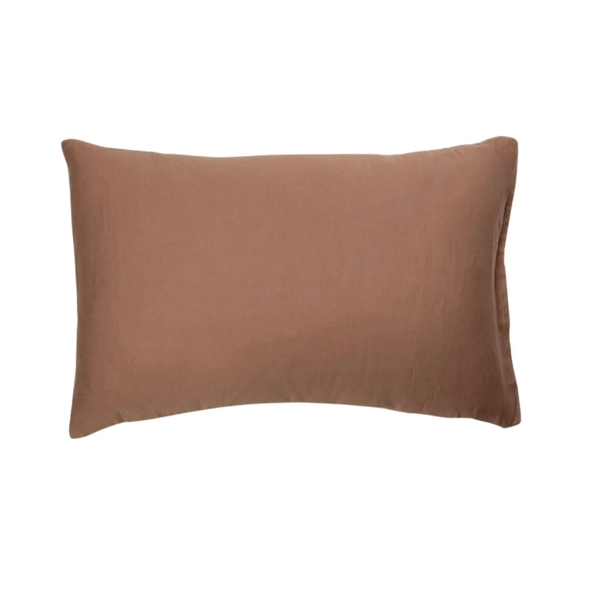 Taie d’oreiller bébé en coton bio Kadolis -  Terracotta 40x60cm 