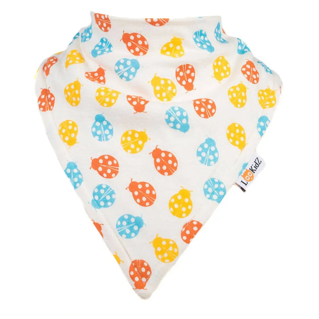 Bavoir bandana Lookidz Jolies coccinelles