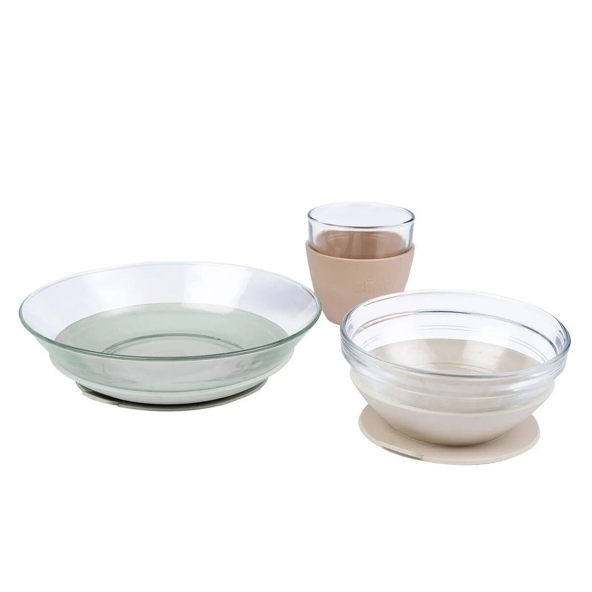 Coffret repas bébé en verre Béaba x Duralex - Natural 
