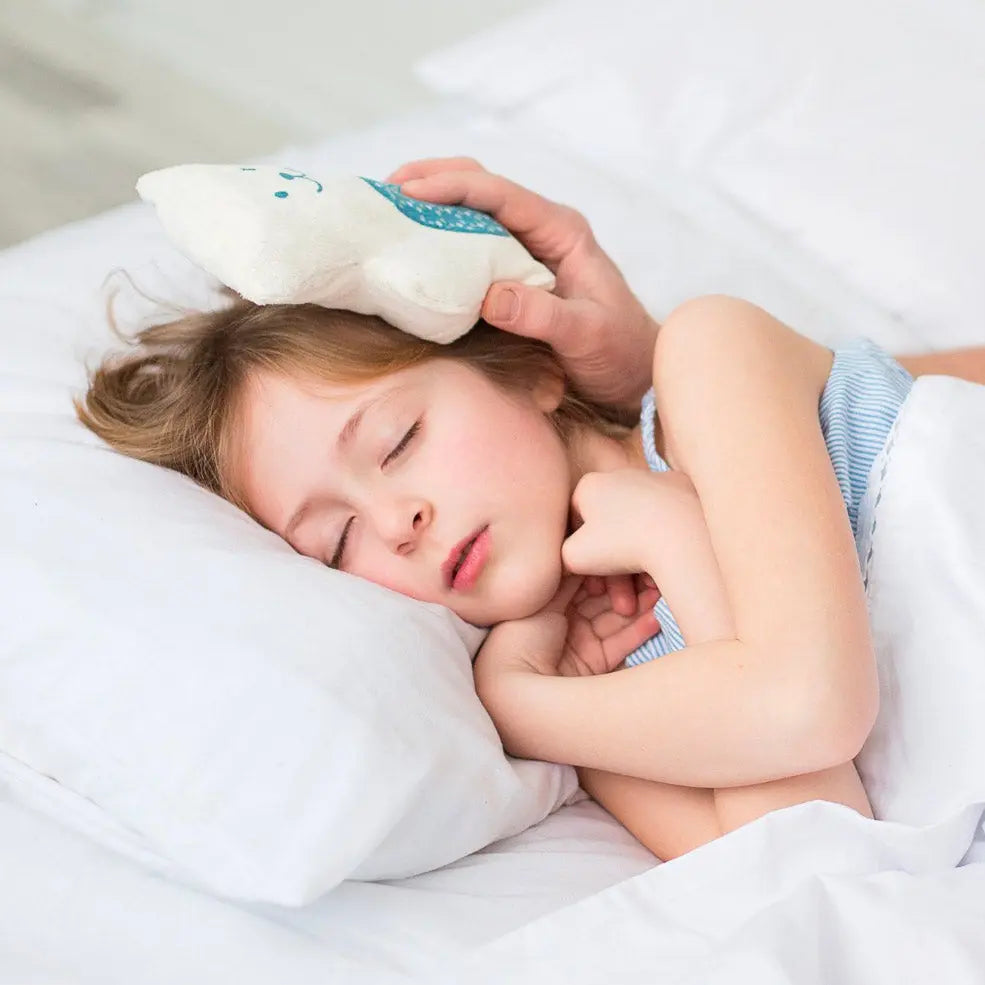 Bouillotte ourson thérapeutique Béké-Bobo Naturel Lama - Lilinappy