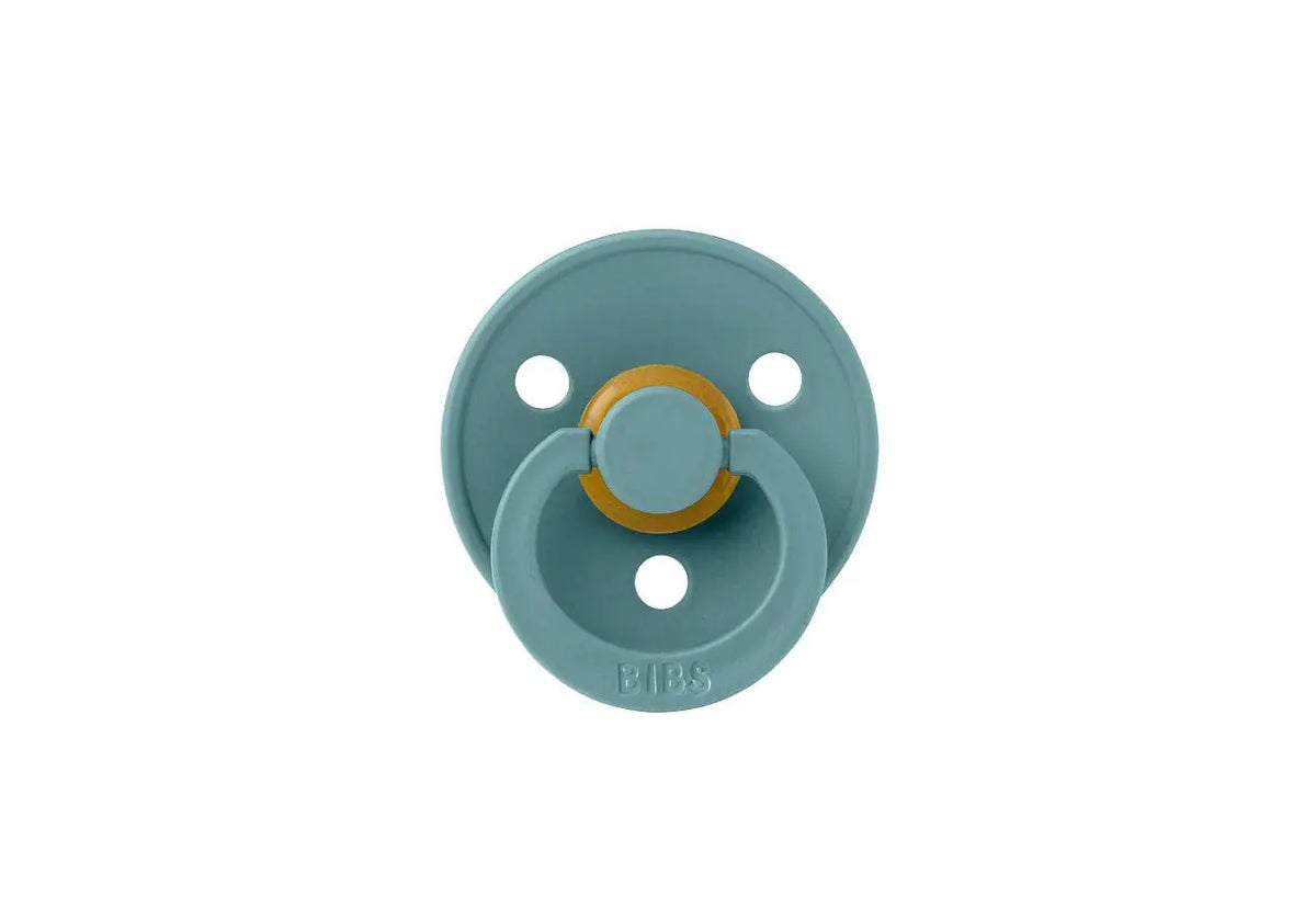 Tétine en caoutchouc naturel Bibs - Bleu étang - Lilinappy