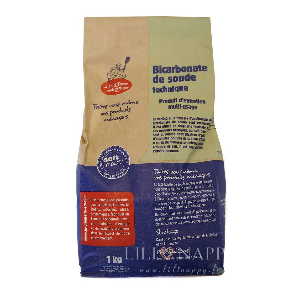 Bicarbonate de soude technique La Droguerie Ecologique