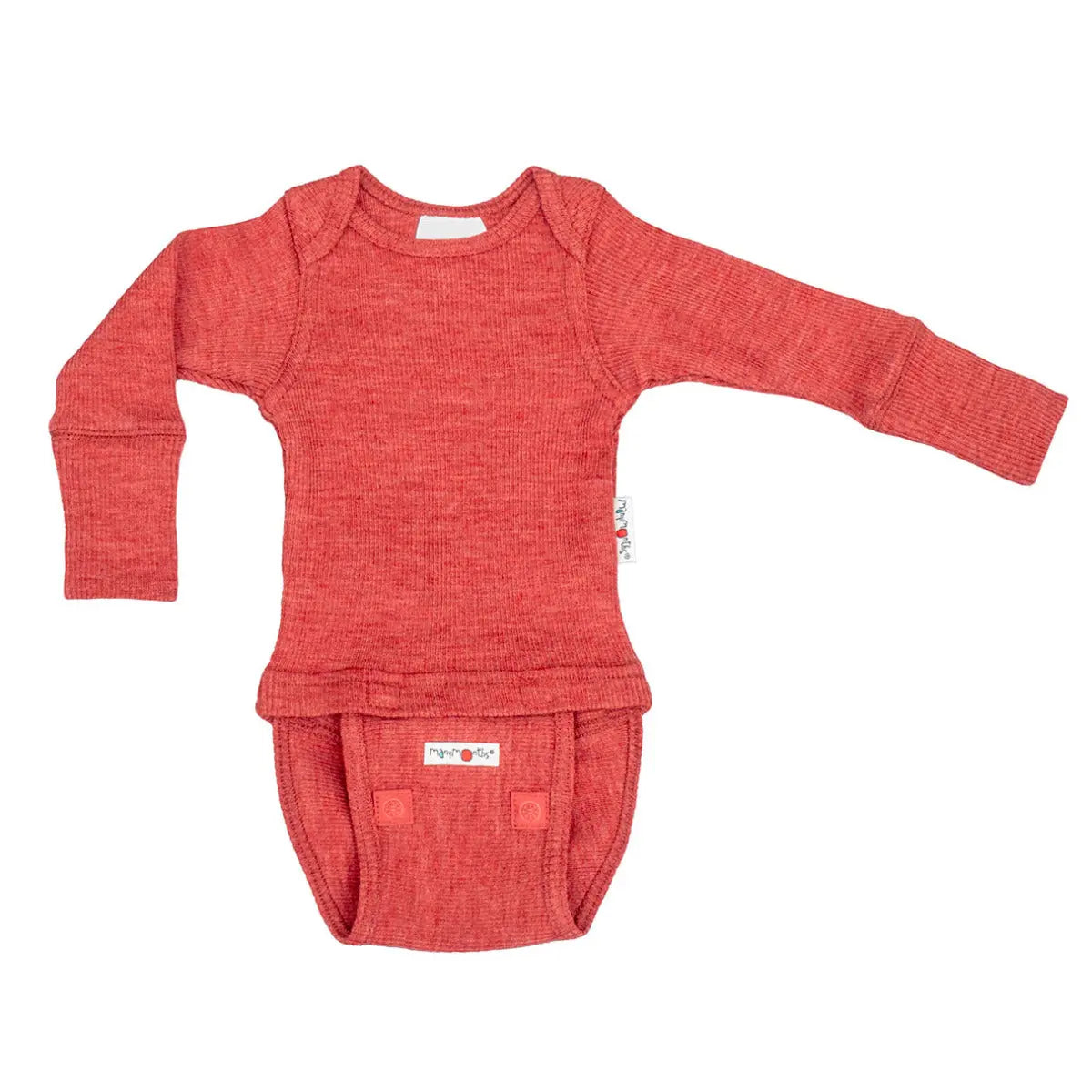 Body/Shirt évolutif ML en laine Manymonths - Lilinappy