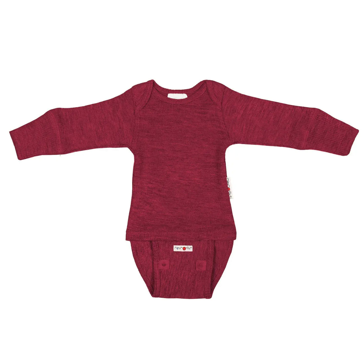 Body/Shirt évolutif ML en laine Manymonths - Lilinappy