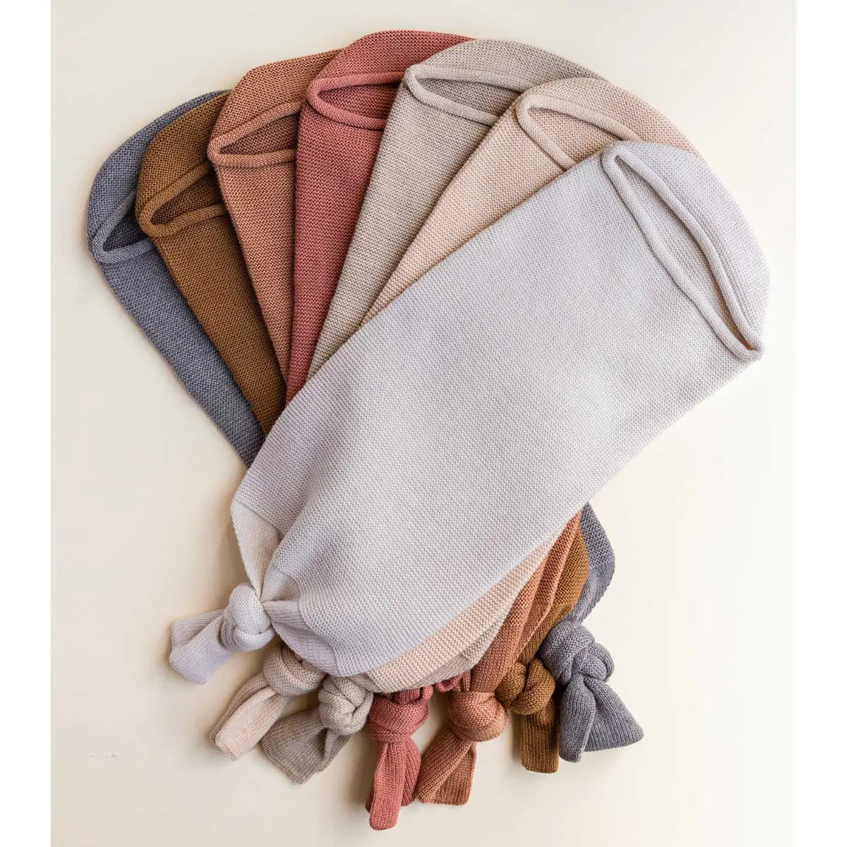 Cocon d'emmaillotage en laine mérinos HVID - Sable - Lilinappy