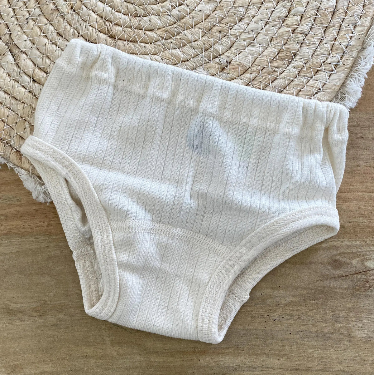 Culotte enfant en laine, soie et coton bio cosilana -  Naturel 