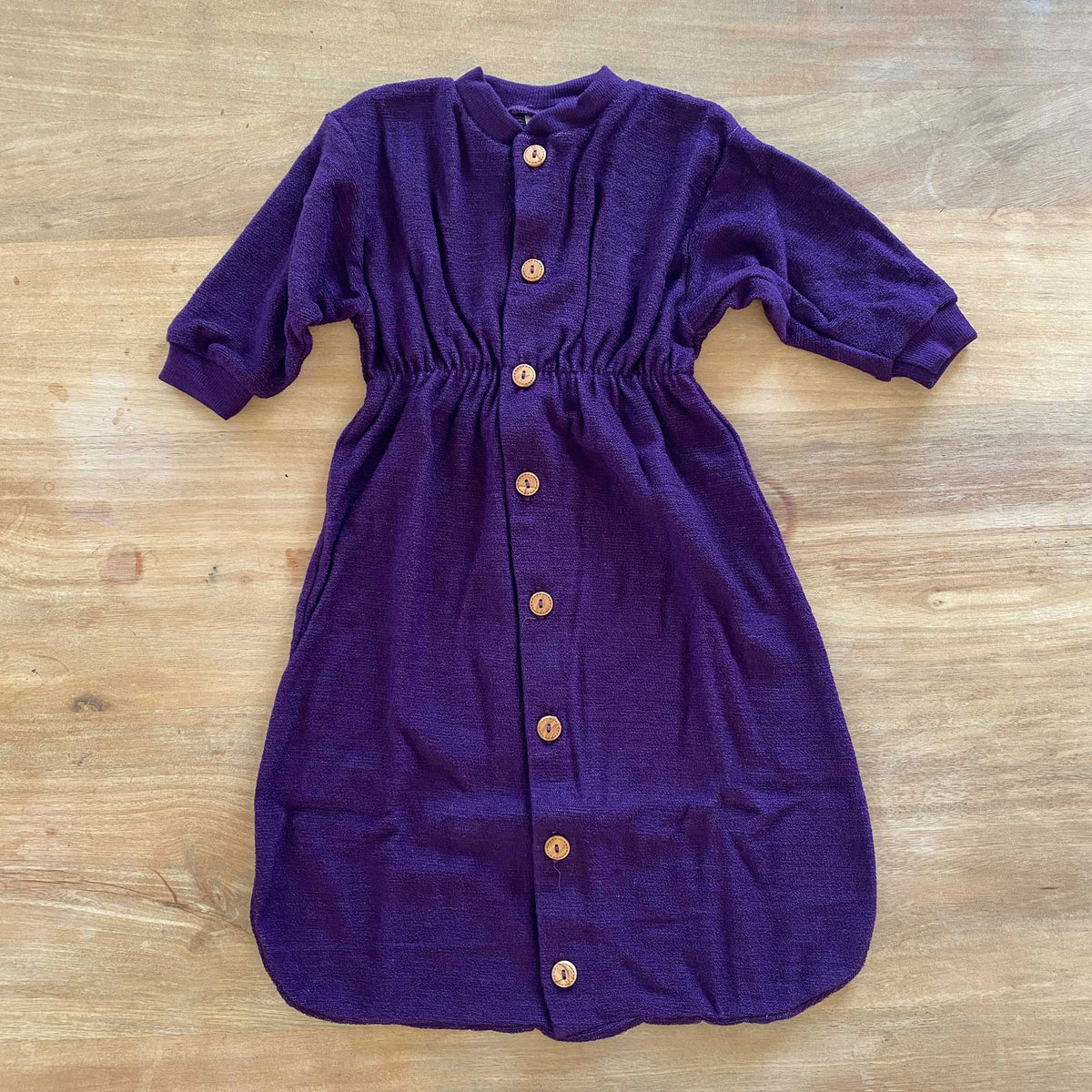 Gigoteuse en éponge de laine Cosilana - Violet 
