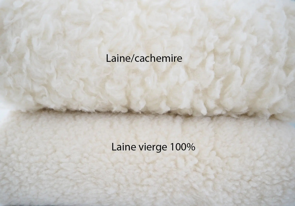 Couverture pure laine vierge /Cachemire Saling - 150x190cm - Lilinappy