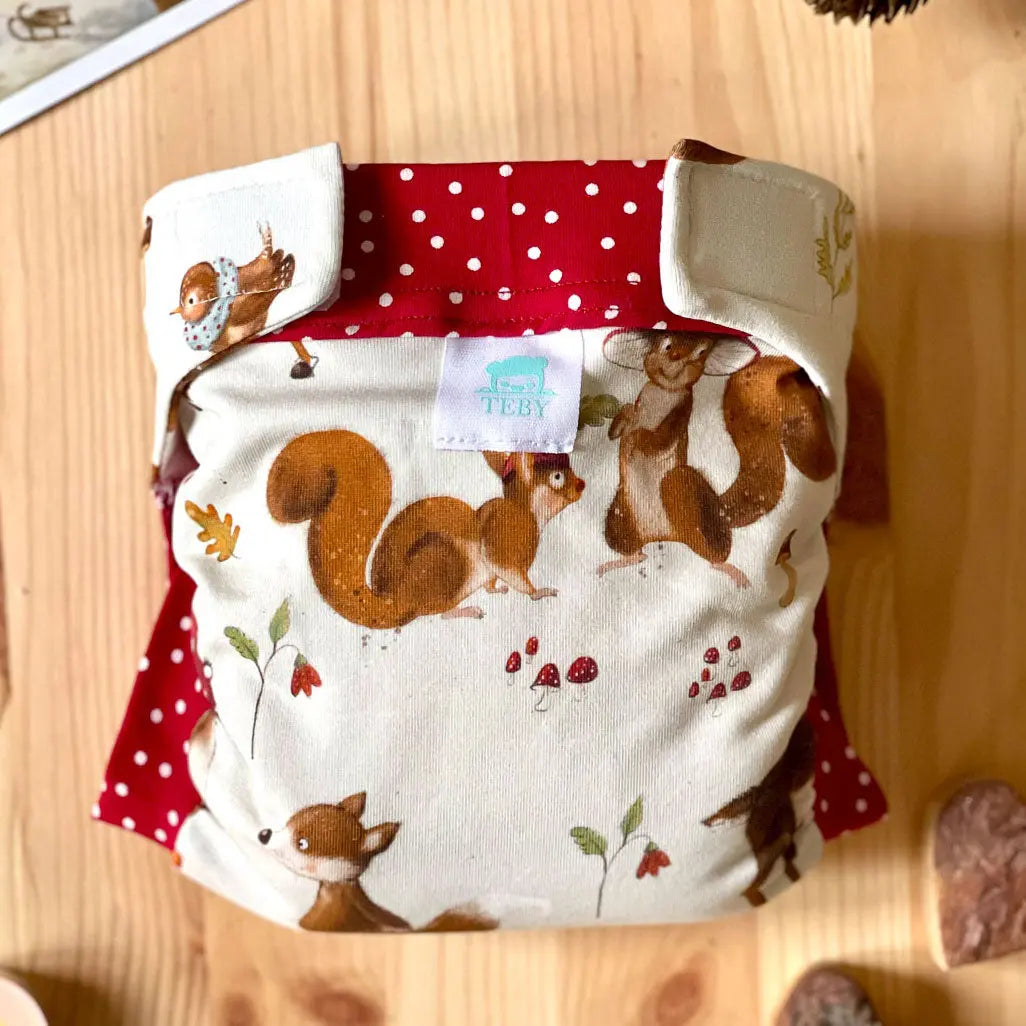 Couche lavable TE3 Culla Di Teby - Coton bio - Lilinappy