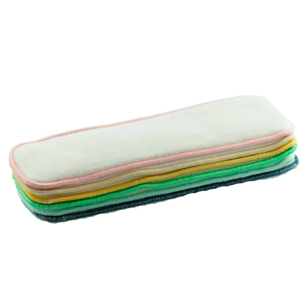 Lot de 6 inserts lavables Chanvre/coton bio Culla di Teby