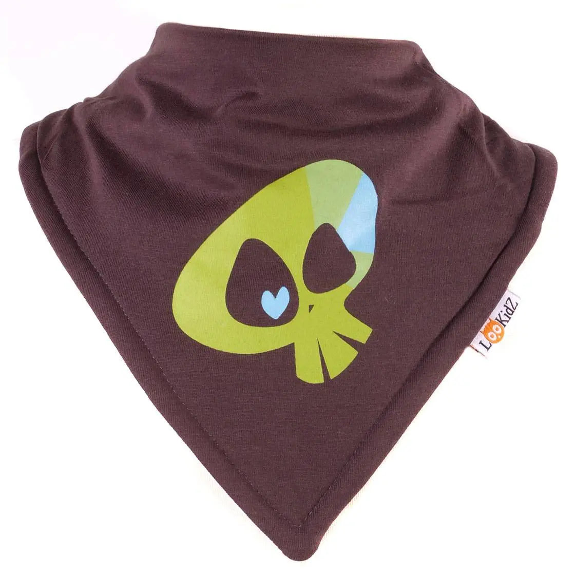 Bavoir bandana Lookidz Jolly green