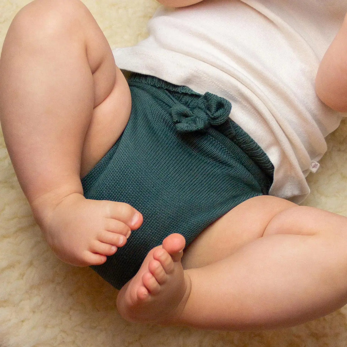 Culotte en laine à nouer Glückswindel 