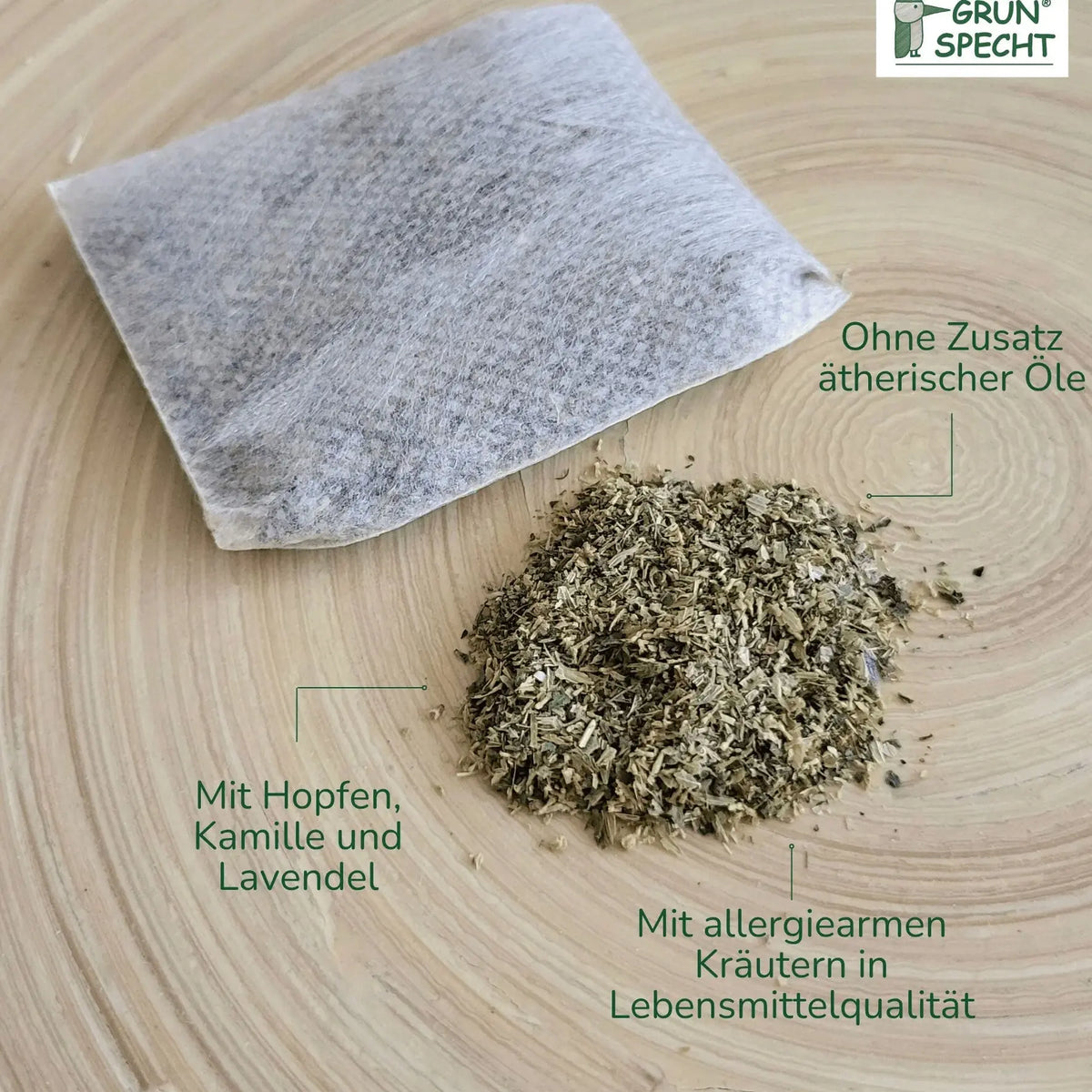 Set coussinets d’herbes apaisantes Grünspecht 