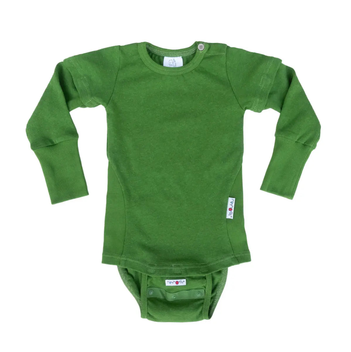 Body 4 en 1 en chanvre et coton bio Manymonths - Banana Palm