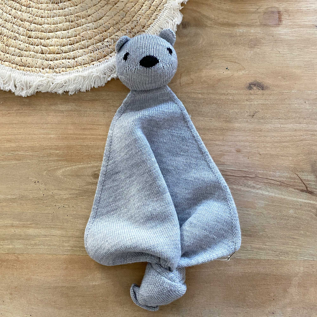 Teddy Tokki en pure laine mérinos HVID - Gris clair 