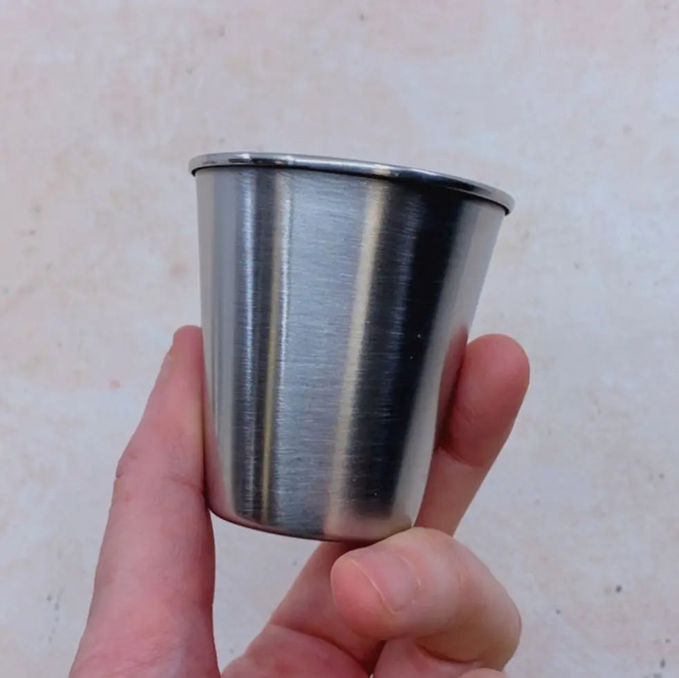 Mini timbale bébé & enfant inox Joli Monde - 75ml 