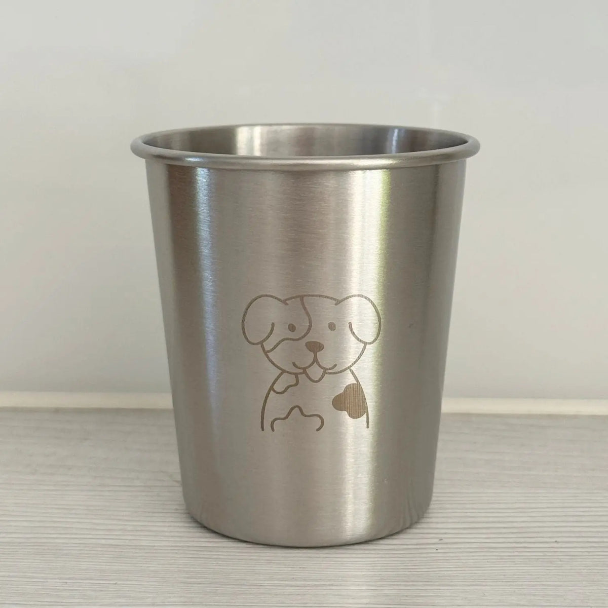 Verre enfant en inox 18/8 Joli Monde 180 ml – Motif Doggy 