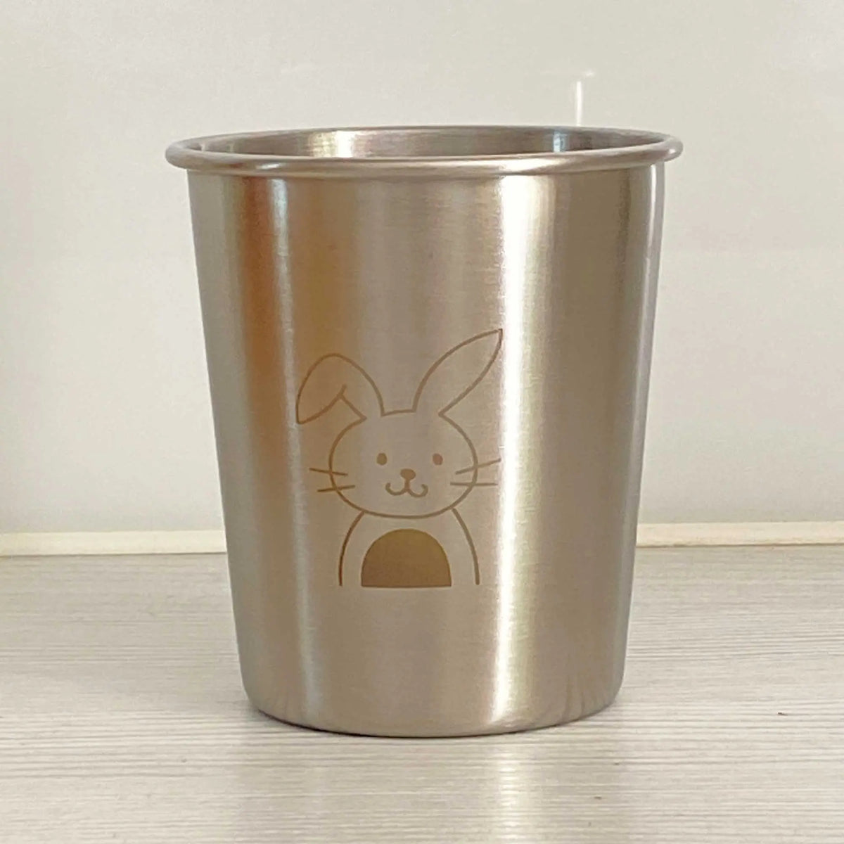 Verre enfant en inox 18/8 Joli Monde 180 ml – Motif Lapin 