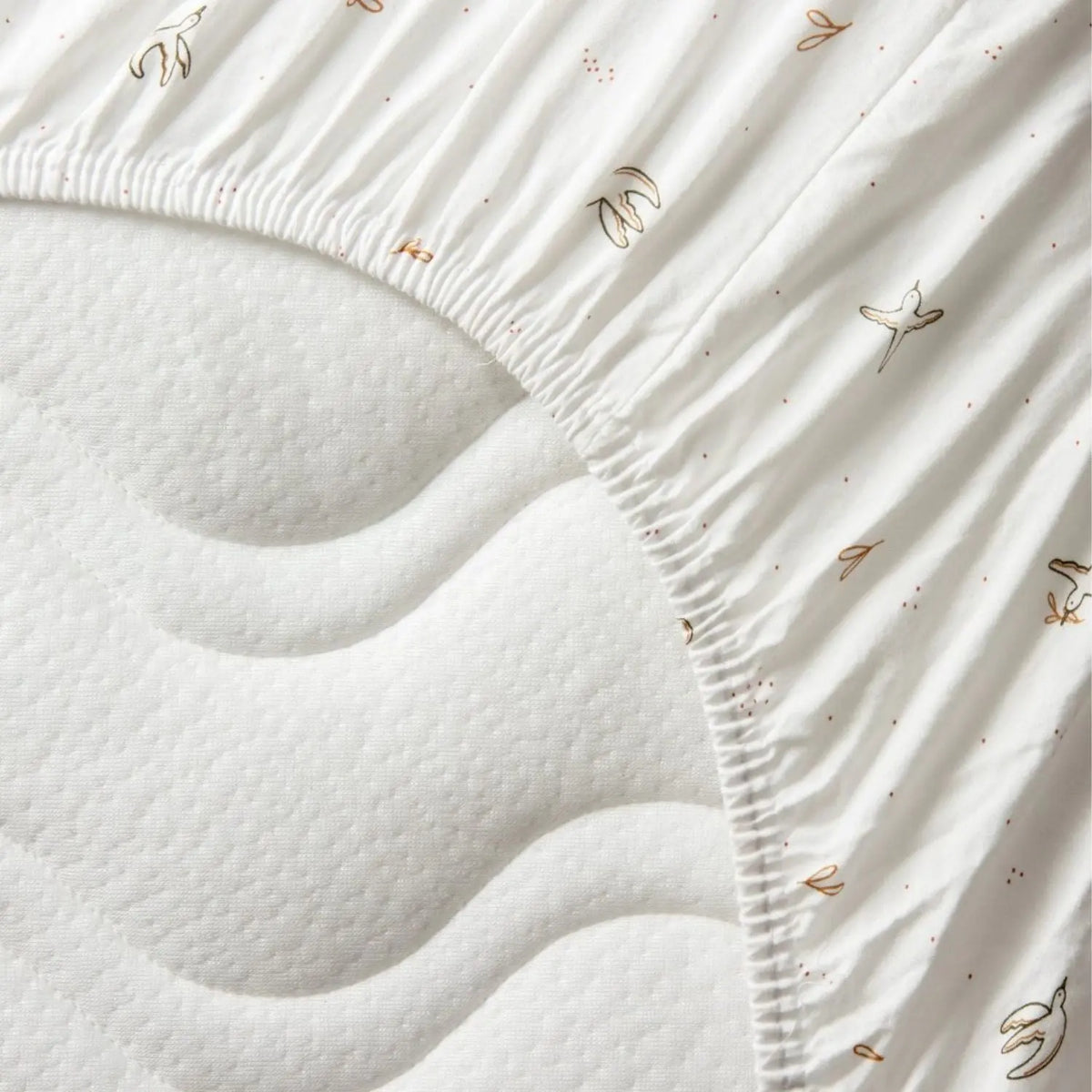 Drap housse coton bio Kadolis pour lit enfant  - L'envolée 90x200 cm