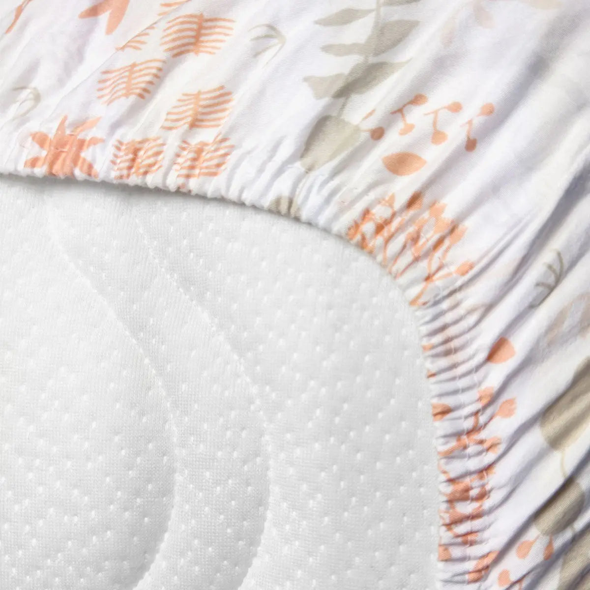 Drap-housse pour lit bébé en coton bio  Kadolis - Yukari Douceur 