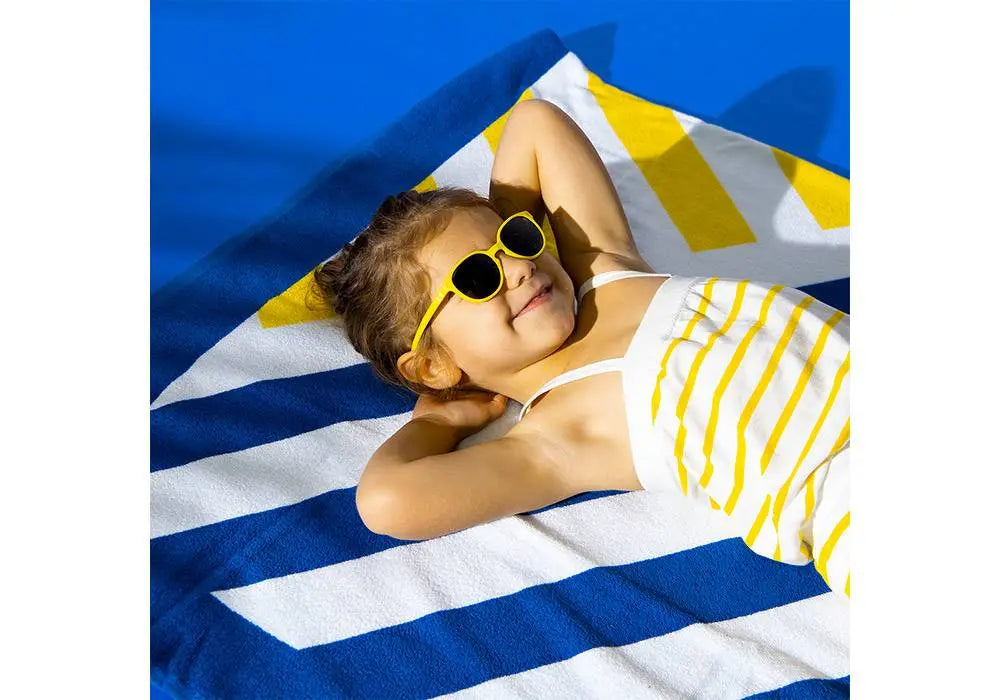 Lunettes de soleil Little Kids WAZZ KI ET LA - Moutarde - Lilinappy