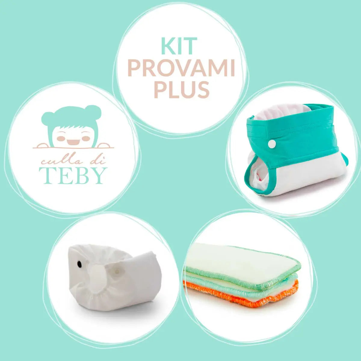 Kit découverte couches TE3 Culla di Teby