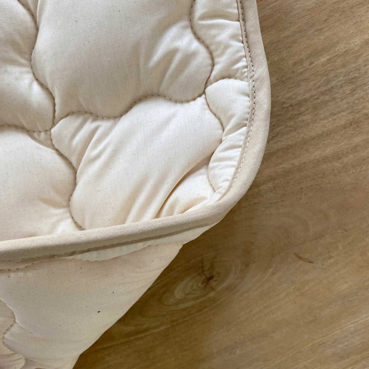 Topponcino bébé en laine vierge & coton bio – Laine & Compagnie x Sassoupi 