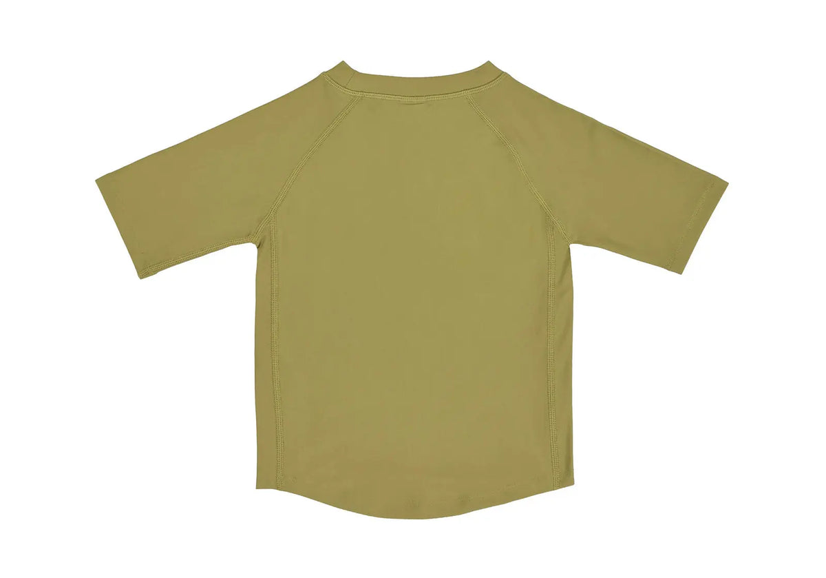 T-shirt anti-UV manches courtes Lässig - Hello Beach vert - Lilinappy