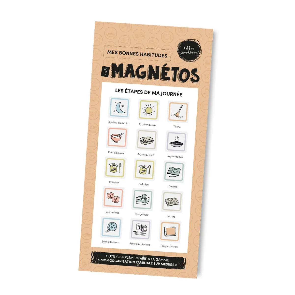 Magnétos Les étapes de ma journée Les Belles Combines
