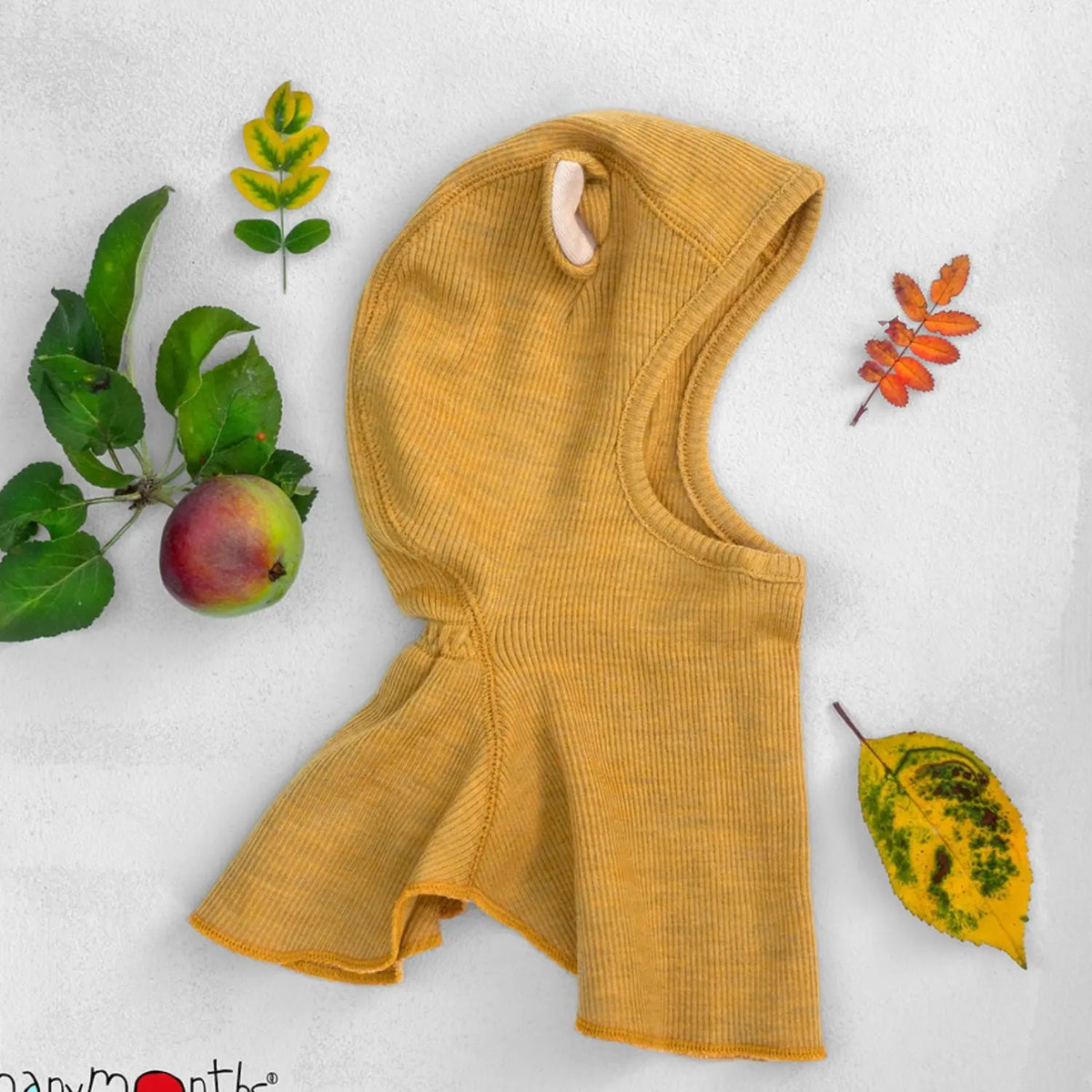 Cagoule en laine mérinos Fox Manymonths