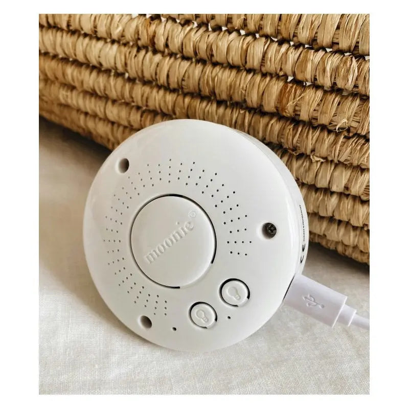 Peluche veilleuse musicale Moonie - Nature bio Blush 