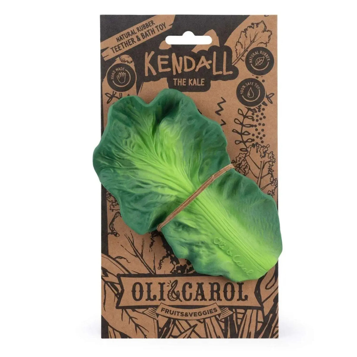 Jouet de dentition Oli & Carol - Kendall le Kale 