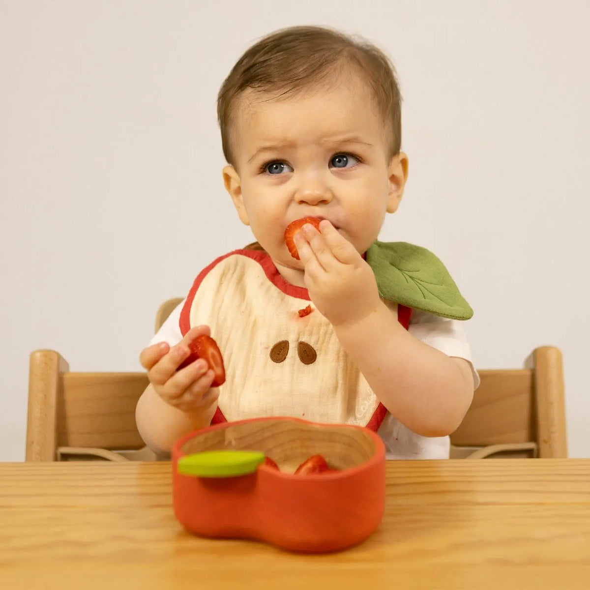 Set repas bébé en bois Oli & Carol - Pepa la Pomme 