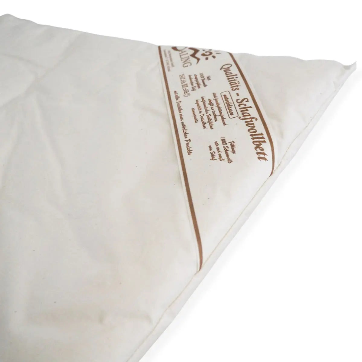 Oreiller plat en laine pour enfant Saling 40x60cm