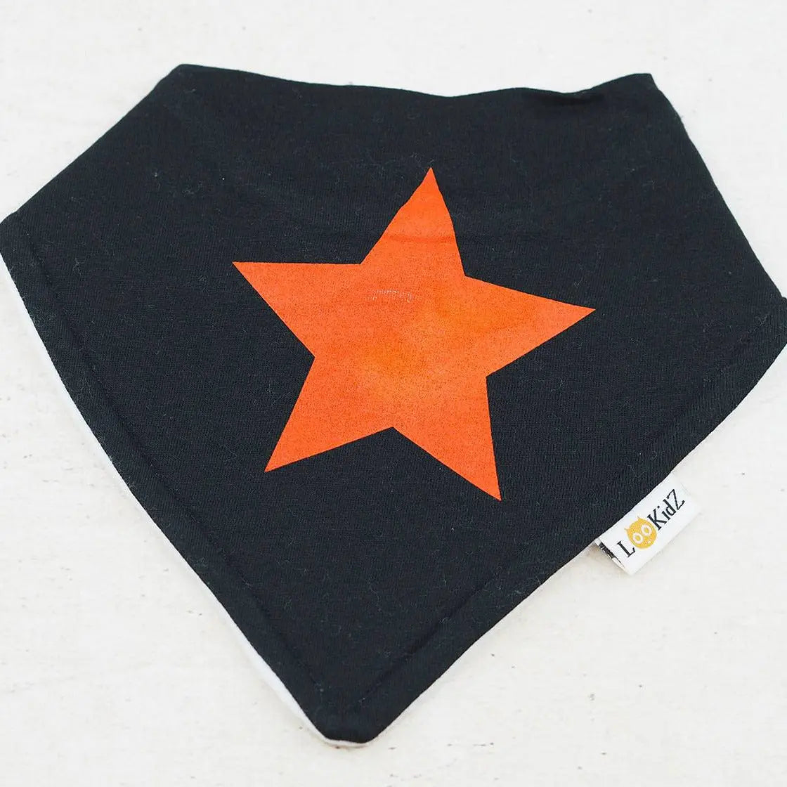 Bavoir bandana Lookidz Etoile rouge 