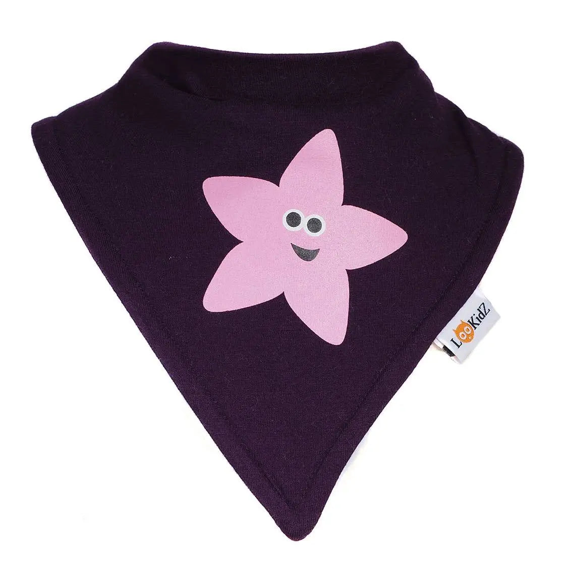 Bavoir bandana Lookidz Etoile de mer