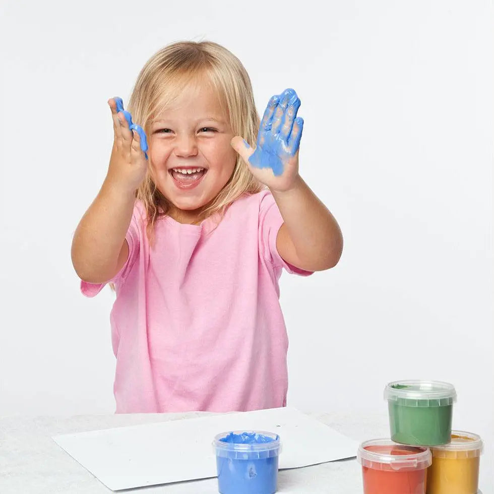 Peinture à doigt biologique 4 couleurs Grünspecht - Lilinappy