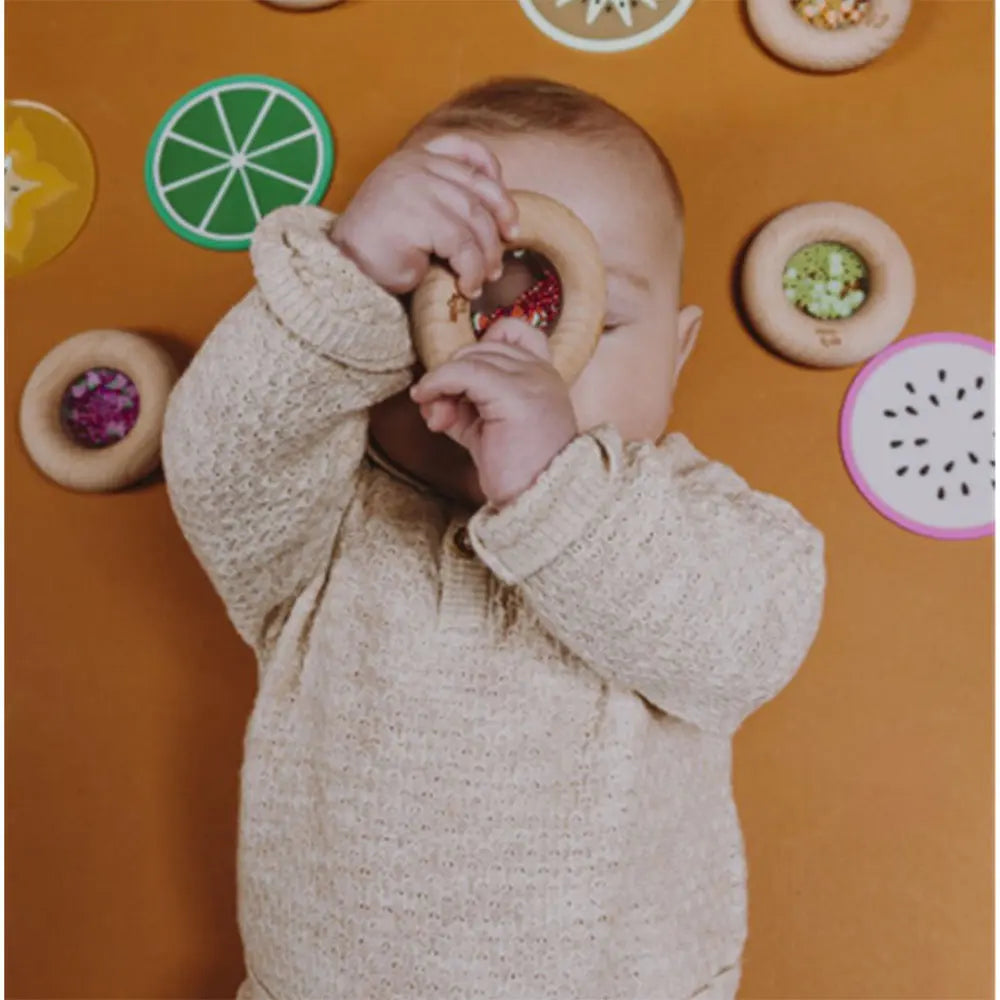 Donut sensoriel Petit Boum - Fraises - Lilinappy