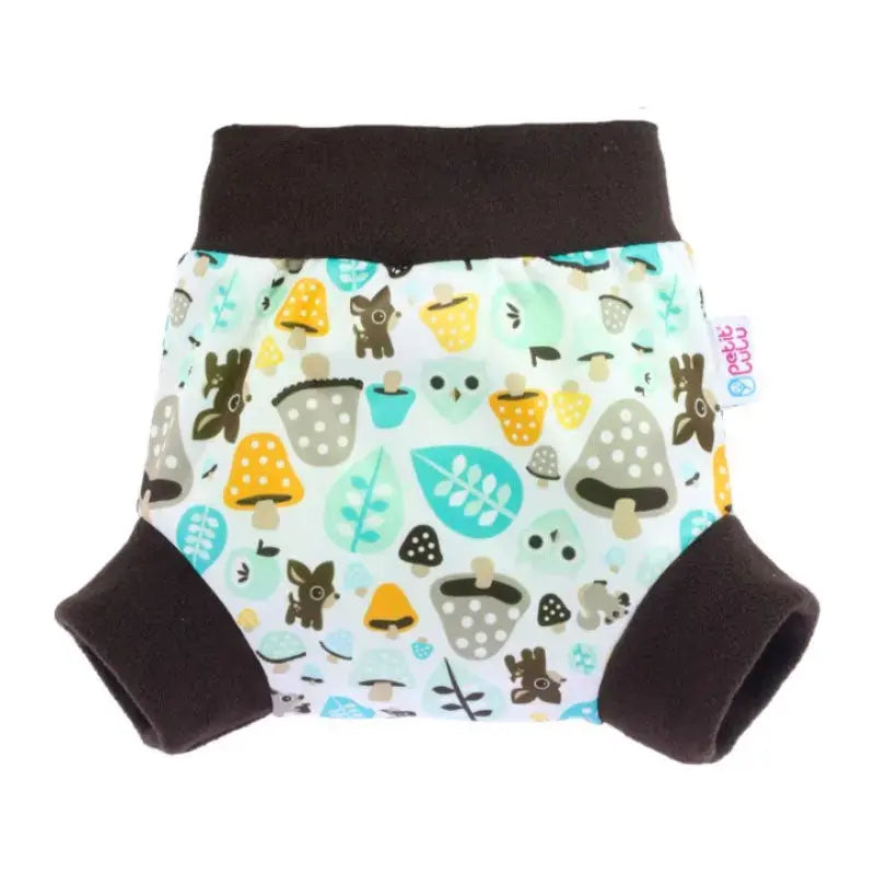 Shorty en PUL Petit Lulu-Champignons-S